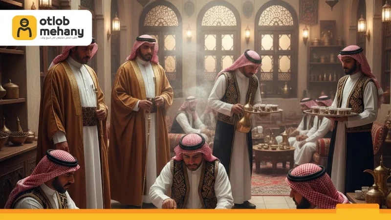 قهوجيين نجران وصبابين القهوة في نجران