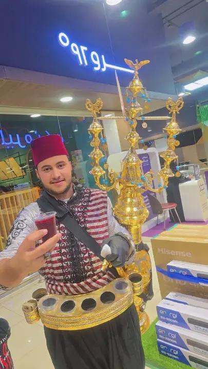 صبابين زمزم, زمازمة, صبابين تمر, صبابين عصير توت